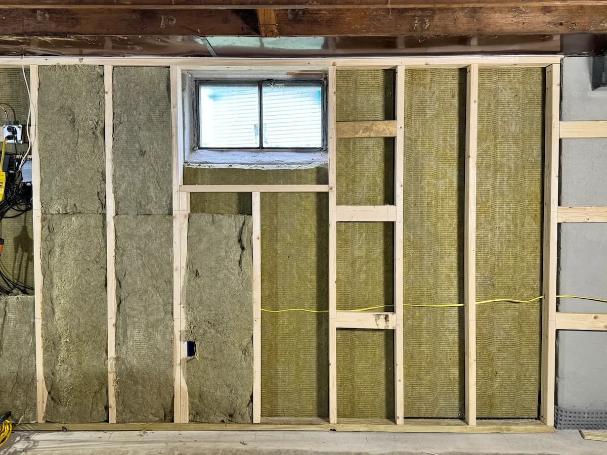 Rockwool wall insulation installation Nepal
