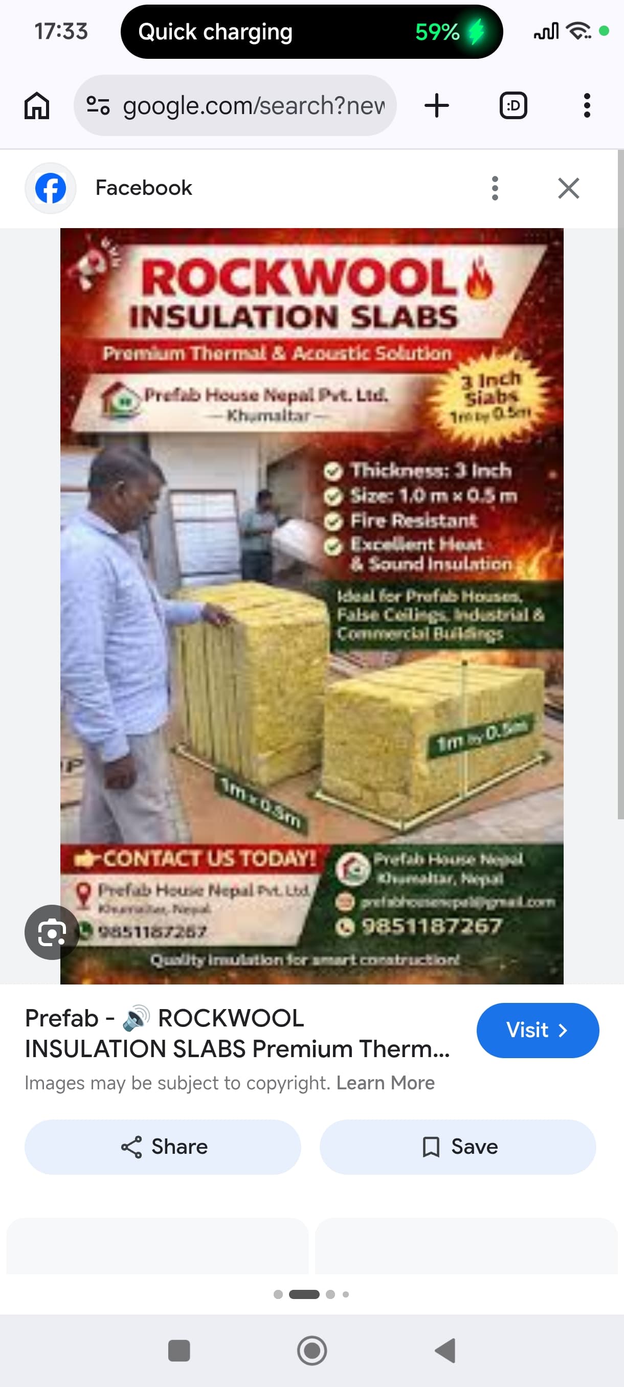 Rockwool 50mm